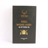Elegant Recyclable Box for Whisky & Champagne, Custom Paperboard Packaging for Premium Liquor Gifts