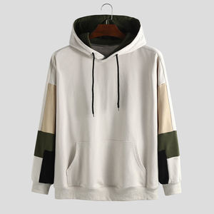 2024 automne nouveaux hommes décontracté à manches longues 3D coton polaire sweats 100% ODM approvisionnement hiver vêtements numérique uni teint - Product Image 1