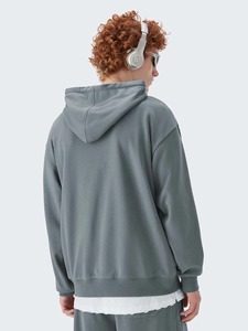 Sudadera con capucha de gran tamaño personalizada, ropa de calle informal, sudaderas con capucha para hombre, fabricante de ropa de etiqueta privada - Product Image 2