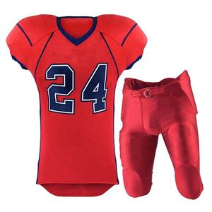 Vente de gros Uniforme football américain design personnalisé par sublimation Uniforme football américain - Product Image 4