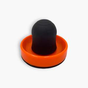 Lot de 2 pousseurs de hockey sur air antidérapants et absorbants la transpiration de 100 mm en plastique - Product Image 1