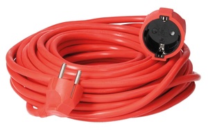15m. Prolunga rossa 3x1,5mm (GSC 0100053) - Product Image 1