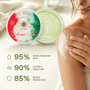 Yogurt Corporal <span class=keywords><strong>Mamma</strong></span> <span class=keywords><strong>Mia</strong></span>, Crema Corporal Hidratante y Nutritiva para una Piel Suave, Lisa, Sedosa y Aterciopelada, Cuidado Diario Ligero para la Piel - Product Image 2
