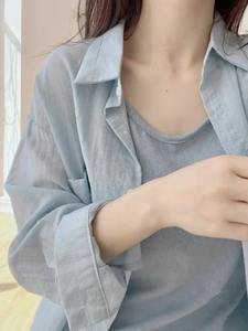 Premium Quality Casual Summer Women's Shirts Custom Stylish Design Woman Shirts Organic Cotton Breathable Wholesale Shirt - Product Image 6