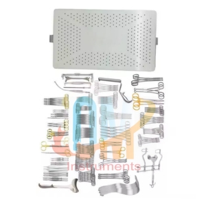 ชุดเครื่องมือผ่าตัดหน้าท้องพื้นฐาน 83 ชิ้น - สแตนเลสเกรดทางการแพทย์ คุณภาพมาตรฐานเยอรมัน ได้รับการรับรองมาตรฐาน CE ISO - Product Image 1