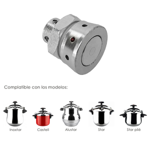 Válvula de Seguridad de Alta Presión para Ollas Magefesa Castell / Alustar / Star / Star plie - Product Image 4