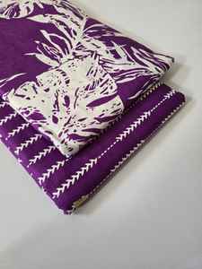 Ensemble de tissu en coton imprimé Jaipuri non cousu, haut et bas |   60x60 Coton |   5m Haut + 5m Bas pour Costume de Fille - Product Image 4