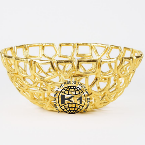 Silver Intricately Designed Urli With <b>Elephants</b> - Product Image 5