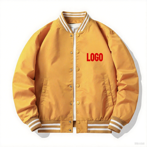 Veste universitaire à la mode pour lycée avec manches en cuir PU et corps en laine, parfaite pour les collections de vêtements de sport personnalisés - Product Image 1