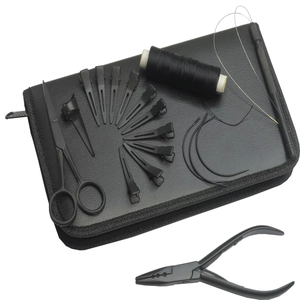 Kit de Pinzas para Extensiones de Cabello de Acero Inoxidable de Alta Calidad, Fabricación Profesional, Opciones Personalizables para Uso Comercial - Product Image 1