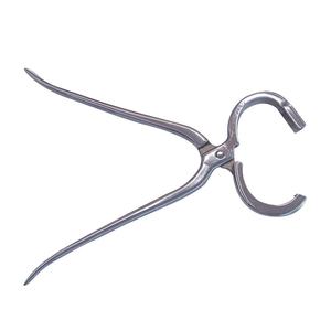 Pince de support de perforateur de trou de poinçon de nez de taureau de vache pour installer l'anneau tous les types d'instruments vétérinaires sont disponibles - Product Image 6