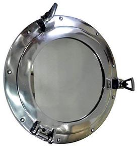 Ojo de buey Espejo nuevo Vintage Náutico latón Lujo Pared de latón ojo de buey Espejo Latón metal en alta calidad superior a bajo precio moq - Product Image 2