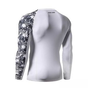 Camiseta de Compresión Rash Guard de BJJ MMA Unisex de Alta Calidad Hecha a Medida, Diseño Personalizado, Elástica en 4 Direcciones, Manga Larga - Product Image 6