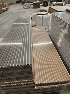 Pannelli Acustici in Legno Massello dal Design Moderno, Decorazione Murale Esagonale <span class=keywords><strong>Fonoassorbente</strong></span> per Ufficio - Product Image 3