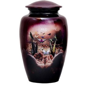 Urnas funerarias de cremación, recuerdo de Metal de alta calidad, urnas de cremación para cenizas de adultos, de proveedor indio - Product Image 3