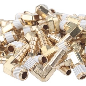 Conector de Codo de 90 Grados de Latón Resistente con Rosca Macho a Conexión de Manguera para Agua, Gas y Aceite, al por Mayor y a Bajo Precio - Product Image 4