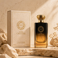 Flacon de parfum en verre de luxe unique avec couvercle magnétique, 30ml, 50ml, 100ml, pour usine de fabrication