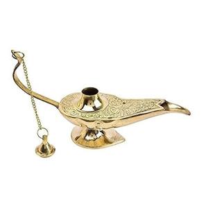 โคมไฟอะลาดินสำหรับตกแต่งบ้านทำจากทองเหลืองเคลือบเงาสำหรับตกแต่งบ้าน - Product Image 3