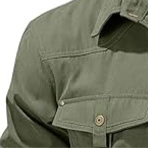 Hot selling Latest style 2025 men's <b>vintage</b> <b>Jacket</b> cotton <b>vintage</b> <b>jackets</b> for men , 100% cotton - Product Image 3