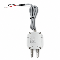 HVAC Air Differential Pressure Transmitter 4-20mA Low Pressure Sensor for Filter Monitoring