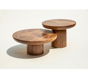 Molde Redondo para Pastel de Madera Maciza - Utensilios de Cocina Duraderos y Ecológicos, Solo Lavar a Mano - Product Image 1