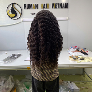 Peluca rizada sin pegamento de alta calidad Cabello brasileño virgen HD Lace, Wear & Go, cutícula alineada - Product Image 5