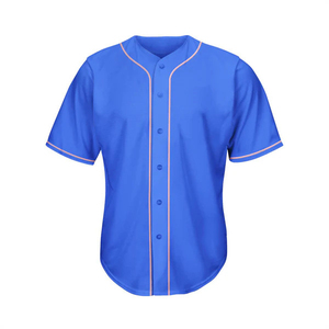 Camiseta de Béisbol Personalizada con Logotipo 100% Poliéster para Hombre, Ropa Deportiva de Secado Rápido, Transpirable, Tallas Grandes, Uniforme de Equipo - Product Image 2