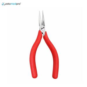 Alicates de Punta de Aguja con Mordazas Redondeadas Dentadas de 6 Pulgadas, Seguros para ESD - Product Image 4