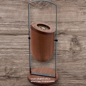 Brûleur d'encens élégant en bois Mabkhara bakhoor pour usage domestique - Product Image 5