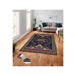 <strong>3D</strong> Digital Print Non-Slip <strong>Flooring</strong> <strong>Carpet</strong> <strong>Polyester</strong> Ethnic Pattern for Office Hallway &amp; Travel Modern Square <strong>Design</strong>-288NGR1464 - Product Image 3