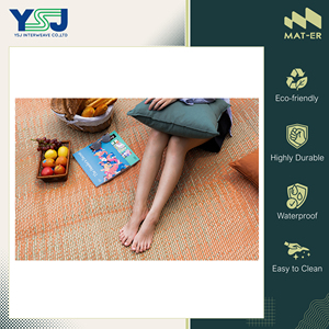 Tailandia Origen Exportación Más alta calidad Picnic/Playa/Alfombras al aire libre Diseño moderno 100% Polipropileno PP Alfombra plegable - Product Image 3