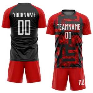 Ropa de fútbol de media manga para hombre Material de lujo cómodo Diseño único Venta caliente Ropa deportiva Premium - Product Image 1