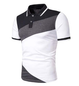 Polos pour hommes Concevez votre propre logo personnalisé Chemise polo à manches courtes en coton pour hommes100 % golf pour hommes - Product Image 3