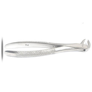 คีมถอนฟันสแตนเลสคุณภาพสูง แบบอังกฤษ สำหรับถอนรากฟันและฟันกราม ทนทาน ปลอดภัย ใช้ในงานผ่าตัดทางทันตกรรม - Product Image 3