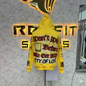 Qualité professionnelle à l'usine, le plus demandé, sweat à capuche à fermeture éclair, imprimé, fabriqué en usine, sweats à capuche à bas prix pour hommes - Product Image 2