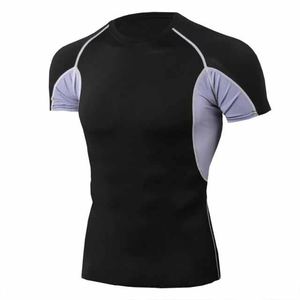 Por encargo de alta calidad Nueva moda de manga corta Rash Guards Protección solar Camisa de surf Hombres Rash Guard - Product Image 6