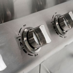 เตาย่างบาร์บีคิว4หัวเตาแก๊สหัวเผาทนทาน304 INOX ประกอบง่ายปรับความสูงได้สำหรับการใช้งานกลางแจ้งโดยไม่ต้องเคลือบ - Product Image 3