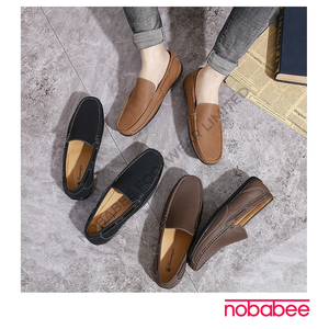 Mocasines elegantes para hombre, zapatos informales sin cordones de cuero de calidad superior, cómodos para uso diario, a la moda, demanda global, venta B2B - Product Image 6