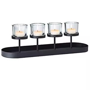 Portavelas de cabeza de ciervo de aluminio Hermosas velas y portavelas Festival de Navidad Iluminación decorativa - Product Image 4