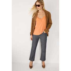 เสื้อแขนสั้นคอกลม สายบาง ทอ ลายโลโก้ด้านหน้า 100% โพลีเอสเตอร์ - Product Image 3