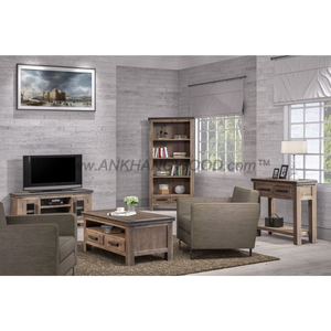 Mesa de consola de madera de marca ATLAS, muebles de sala de estar de estilo Vintage, paquete personalizado de Color de madera Natural, proveedor vietnamita - Product Image 6