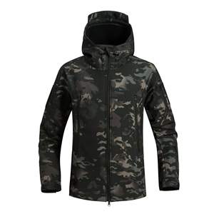 Chaqueta impermeable Softshell táctica 2924 de alta calidad nuevos hombres y Unisex invierno caza al aire libre lona diseño de estilo Casual - Product Image 6