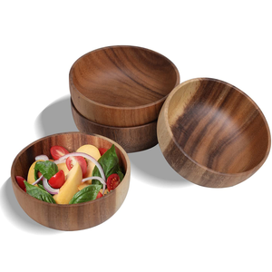 Handmade Beautiful Wooden Salad Bowl Sustainable and Eco-friendly Wood for Special Occasions & Parties - Product Image 6