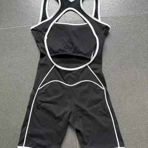 Nuova Tuta Sportiva da Palestra, Body e Tuta Intera per Esercizio Attivo, Traspirante e ad Asciugatura Rapida, Taglie S/M/L - Product Image 2