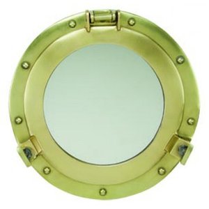 Espejo de ojo de buey Acabado de Placa plateada Nuevo espejo de ojo de buey de metal para decoración del hogar Nuevo espejo de pared en precio al por mayor en moq bajo - Product Image 6