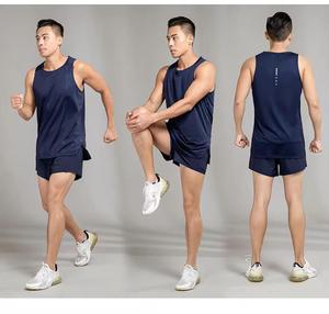 <b>Mens</b> Running Workout High Quality Fashion Mesh <b>Vest</b> <b>White</b> Gym Tank Top Custom Logo <b>Men</b> Outdoor Fitness Tank Tops Wholesale - Product Image 6