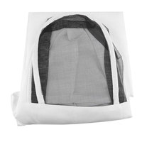 Veste ventilée à 3 couches Veste respirante à capuche pour adultes Costume d'apiculteur Chapeau d'apiculture Gants de protection Costume avec voile
