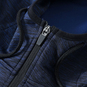 Custom High Quality Hoodie Casual Full Zip Up Colorful Oversized Plus Size <b>Men'S</b> Hoodies For Online Sale - Product Image 5