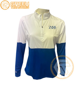 Venta al por mayor por encargo último diseño Zeta Phi Beta mujeres sudadera Sorority ropa algodón polar transpirable más fina camisa de mujer - Product Image 3