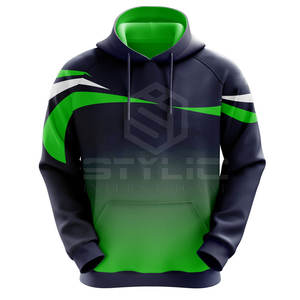 Nueva moda Ropa de hombre Tallas grandes Sudaderas con capucha deportivas Algodón Mezclado Estilo casual Sudaderas con capucha deportivas - Product Image 2